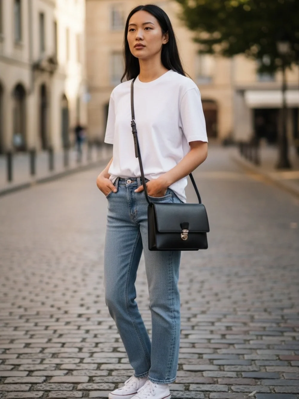 Patricia Nash Lanza Black Leather Crossbody Organizer Bag Silver Hardware